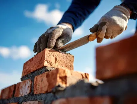 Brick chimney repair in Cary
